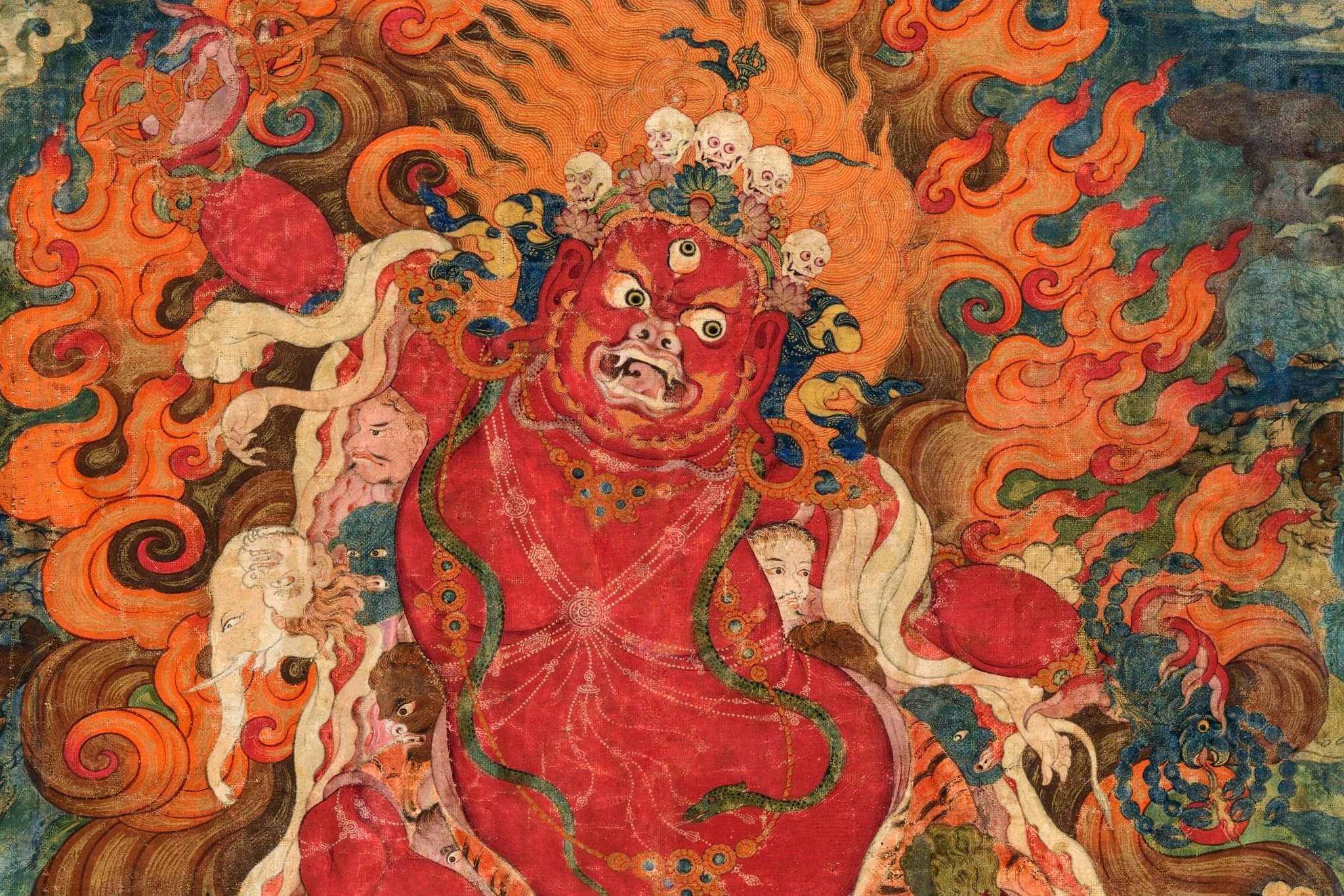 Guru Dragpo Thangka, 18th c.